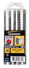 Coffret 5 forets 4G4 SDS+ - 112Q