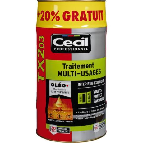 TRAITEMENT DU BOIS EXTERIEUR