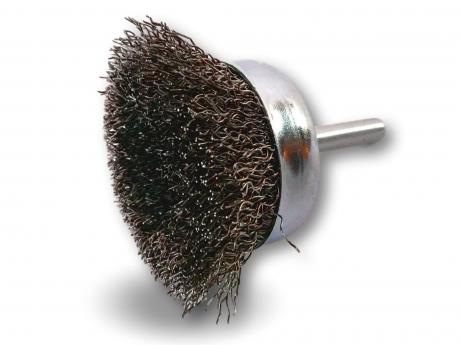 BROSSE METALLIQUE POUR MACHINE PORTATIVE