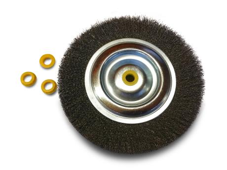 brosse métallique circulaire 21mm mini-meuleuse - Cablematic