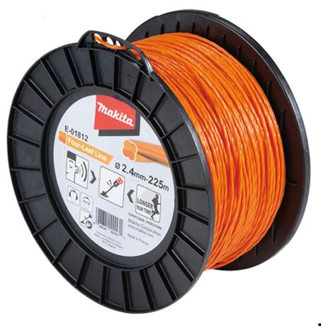 Fil Nylon Hélicoïdal Pour Débroussailleuse Avalon - 2.4mm X 44m - Universel Haute Résistance