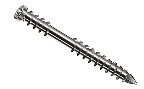 VIS A BOIS INOX POUR TERRASSE